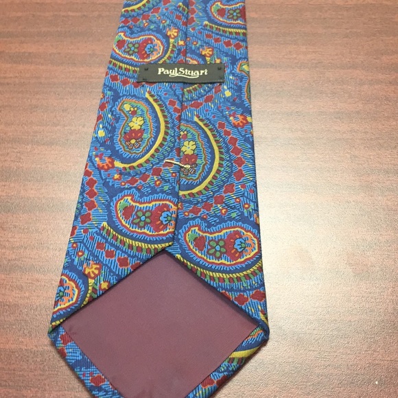 Paul Stuart silk neck tie - Picture 2 of 3